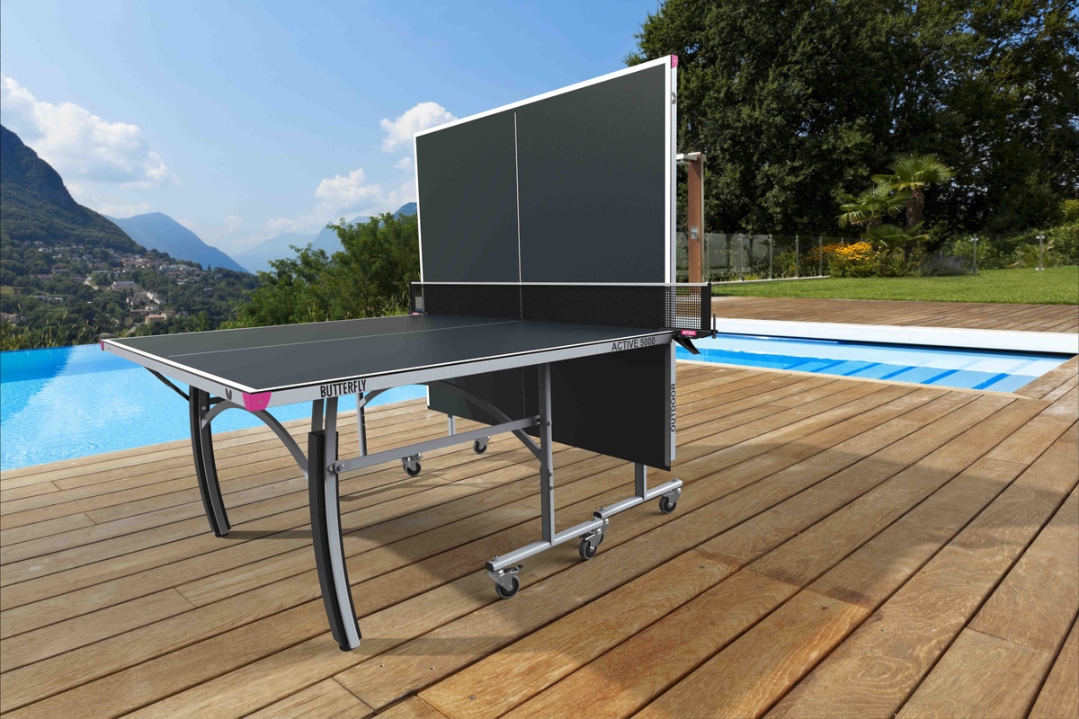 Butterfly Table Tennis Active 5000 Outdoor Table - Playback Position